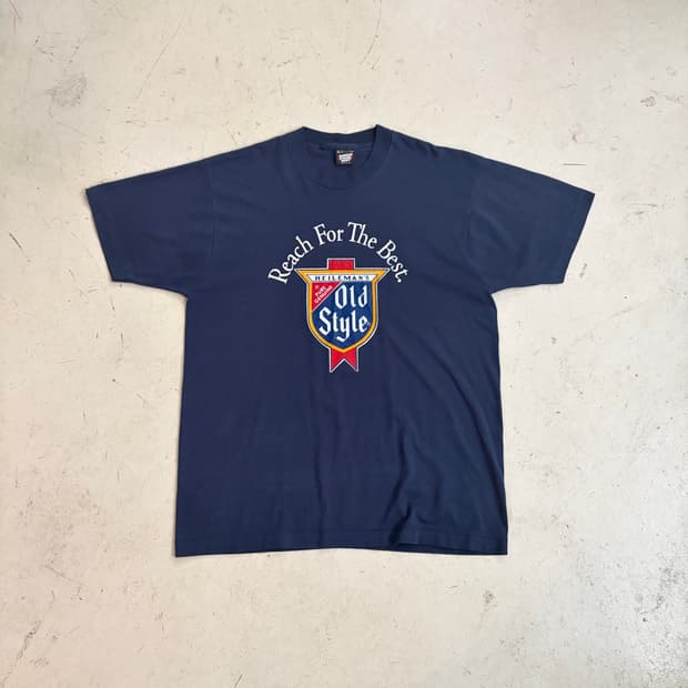 90s USA 빈티지 싱글스티치 반팔티 XL