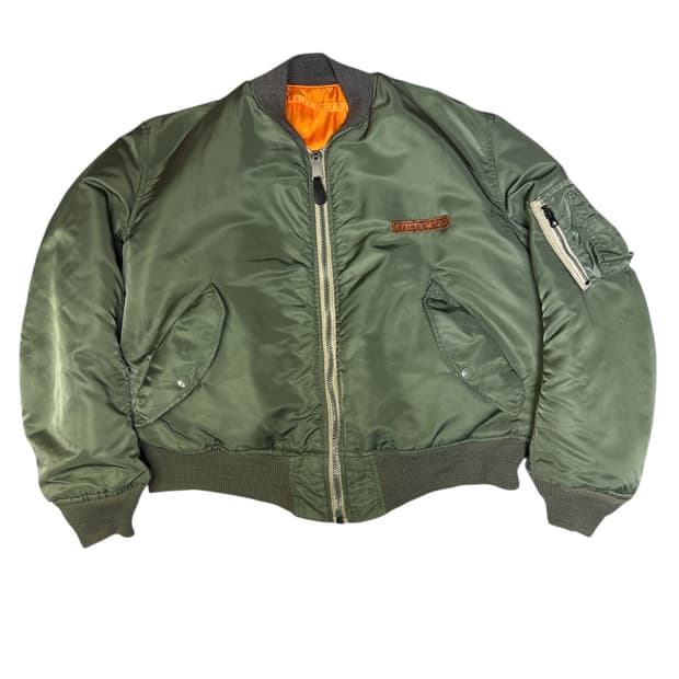 빈티지 00s 아비렉스 AVIREX USA 마원 ma-1 항공점퍼 L