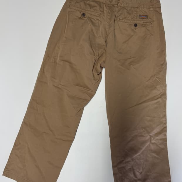 디키즈 Dickies 워크 웨어 로고 포인트 치노 9부 면바지 34