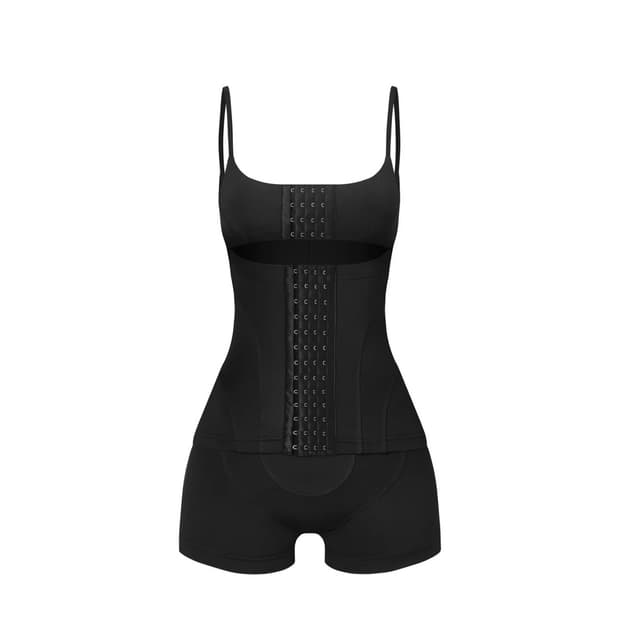 Feng system gen black playsuit 바디수트
