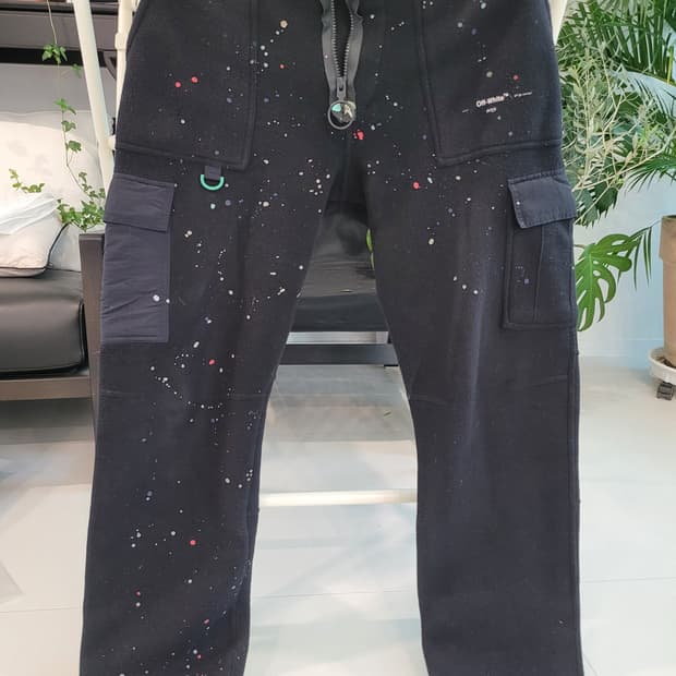 오프화이트 Off-White 후리스 팬츠