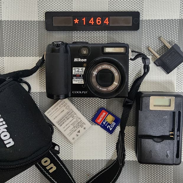 니콘 쿨픽스 P 5100 디지털카메라 가방세트