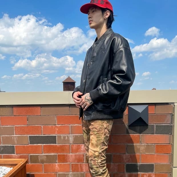 V2 레더자켓