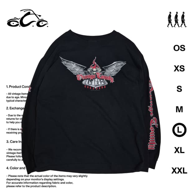 오렌지 카운티 쵸퍼스 00's 롱슬리브 L사이즈