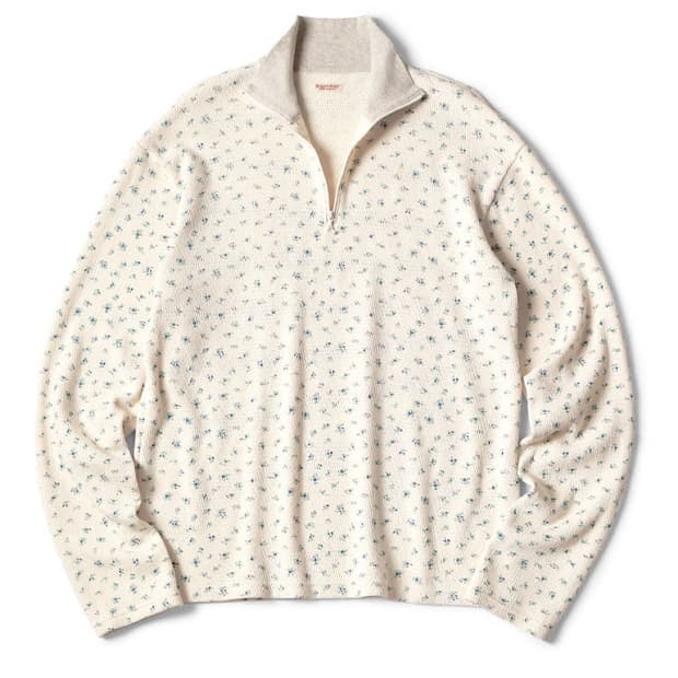 Kapital waffle small flower jersey