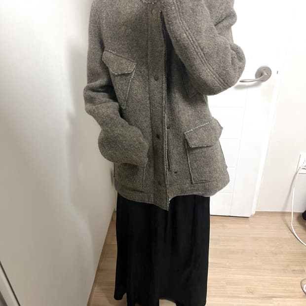 빈티지 하프코트