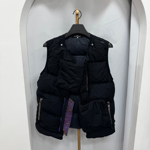 백화점판 스톤 쉐도우 프로젝트 베스트 조끼 패딩 L 