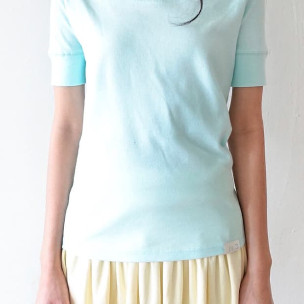 샵페어리 [fe.3] rib half top (mint)