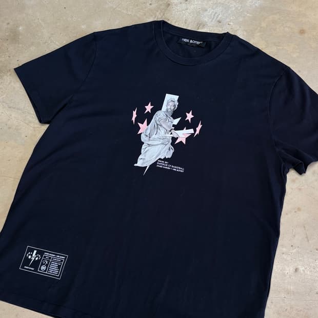 XL 닐바렛 프린팅 반팔티