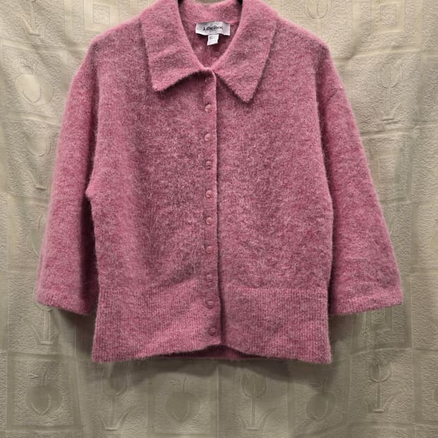 거의새거) 앤아더스토리즈 핑크 가디건 겸 니트티 S