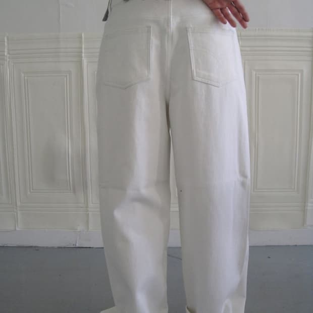 eont's 2025SS Basic Pants -White