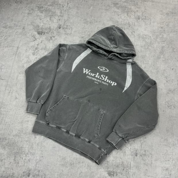 트래블 피그먼트 워싱 후드티