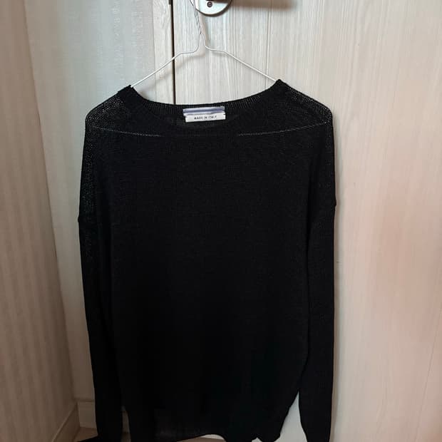 크리스타세야 OVERSIZED WASHI PAPER SWEATER