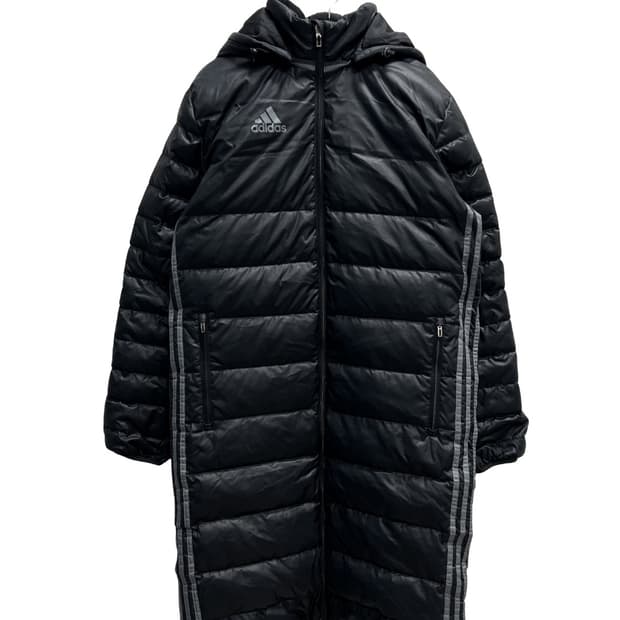 아디다스 삼선 올드스쿨 덕다운 롱 패딩 자켓