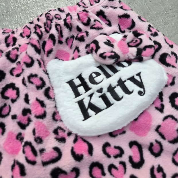 Sanrio Hello kitty 헬로키티 y2k 갸루 레오파드 숏팬츠