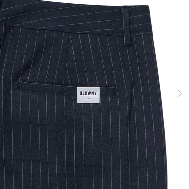 GLOWNY- GENTLE WIDE LEG PINSTRIPE PANTS