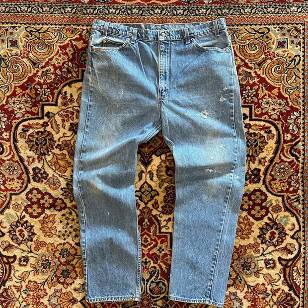 90s Levi's 505 "Blank Orange Tab" (USA)