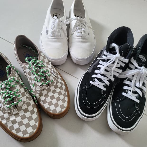 [SIZE 280] 내 신발장 속 아끼던 반스(VANS) 3대장보냅니다
