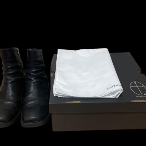 인카네이션 레더 슈즈