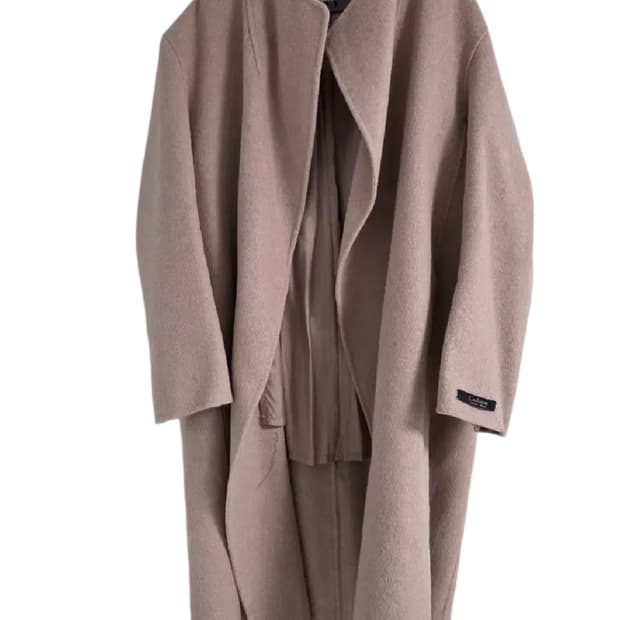 핸드메이드 코트 베라왕 울 코트 캐시미어 코트