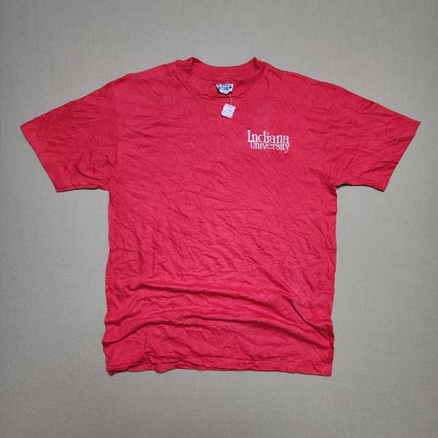 90s USA Hanes BEEFY-T Indiana University