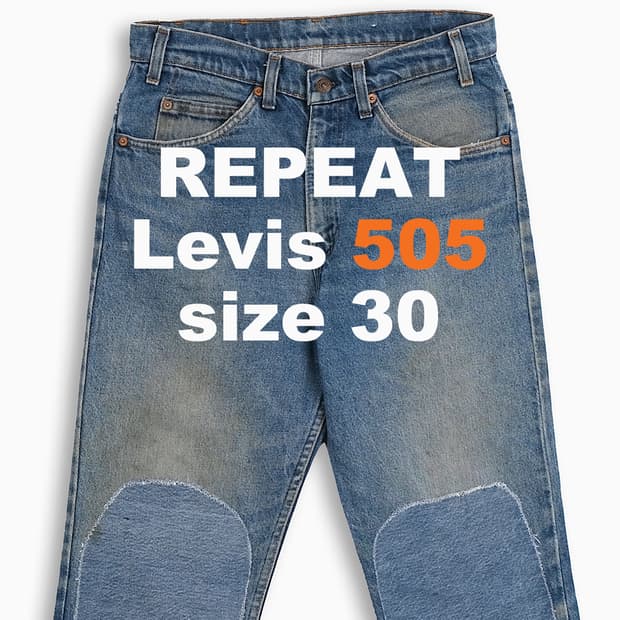 리바이스 505 오렌지탭 80s USA 30 인치 OR5053265