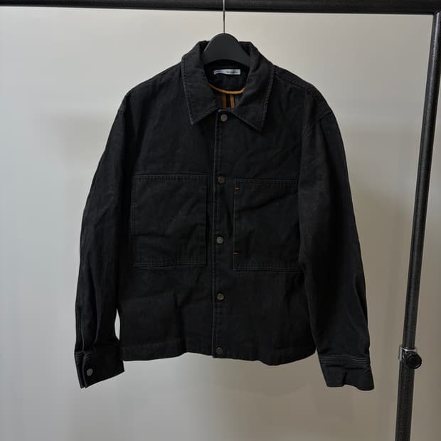 (M) 밈더워드로브 엘로이 데님 트러커 자켓