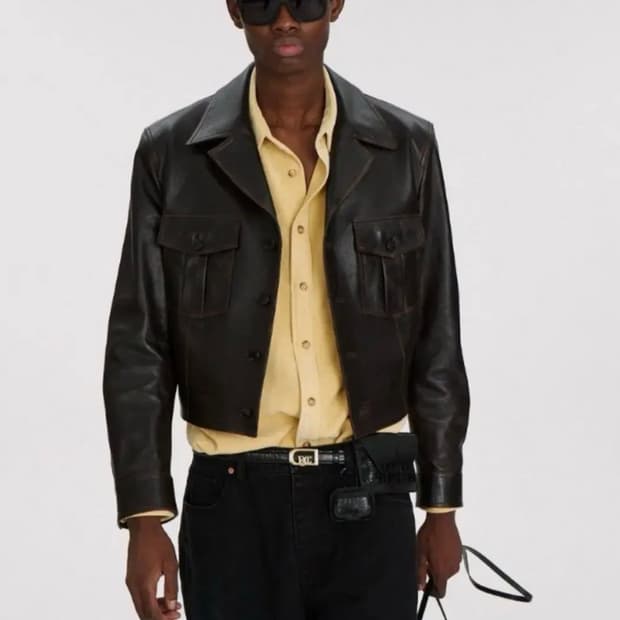 렉토 밀리터리 레더 M