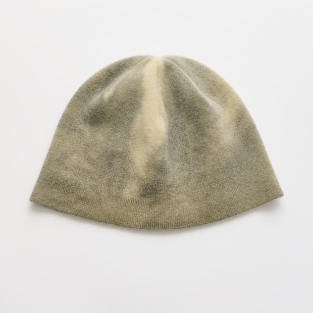 아워레가시 비니 Moss Spray Dye Cherub Wool