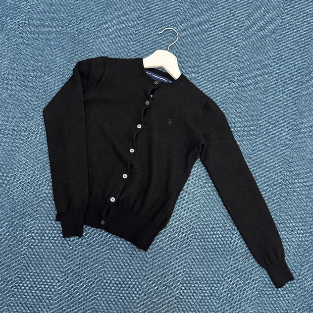 [실측여성2XS] 폴로 가디건