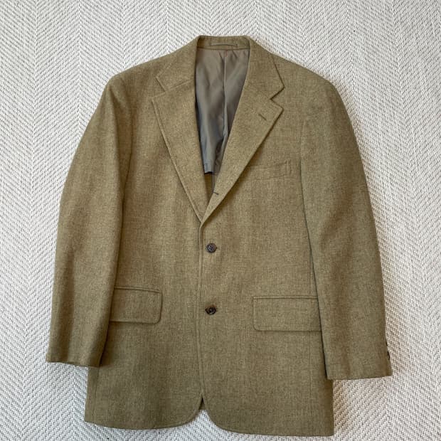 제이프레스 어센틱 해링본 블레이저 