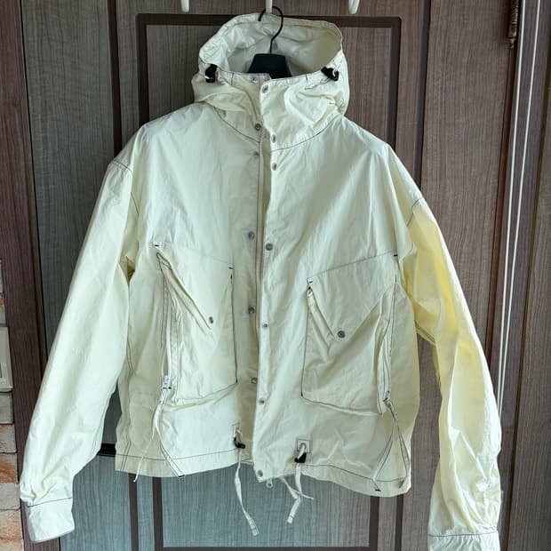 언어펙티드 피셔맨 점퍼 아이보리