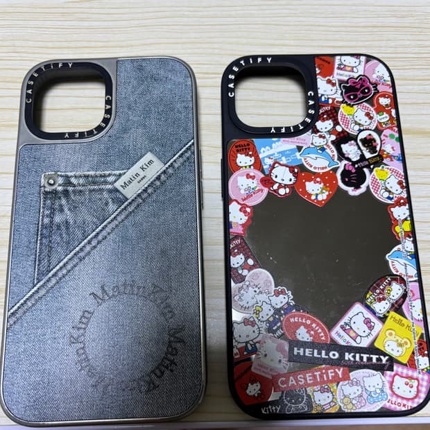 케이스티파이 아이폰 15 마뗑킴,헬로키티 케이스