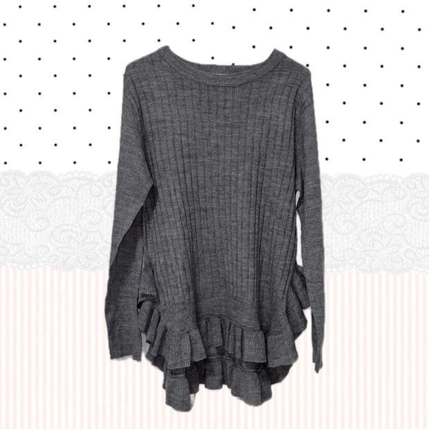 모리걸 스타일 일본 빈티지 니트