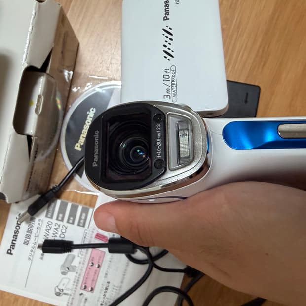 파나소닉 hx-wa20 캠코더 빈티지 카메라 panasonic