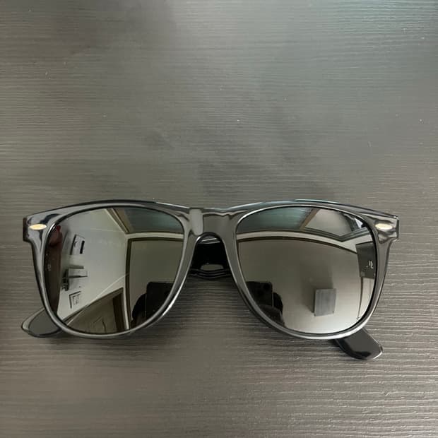 80s 레이벤 바슈롬 블랙 웨이페어러