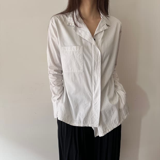 요지야마모토 Y's 집업 디테일 셔츠