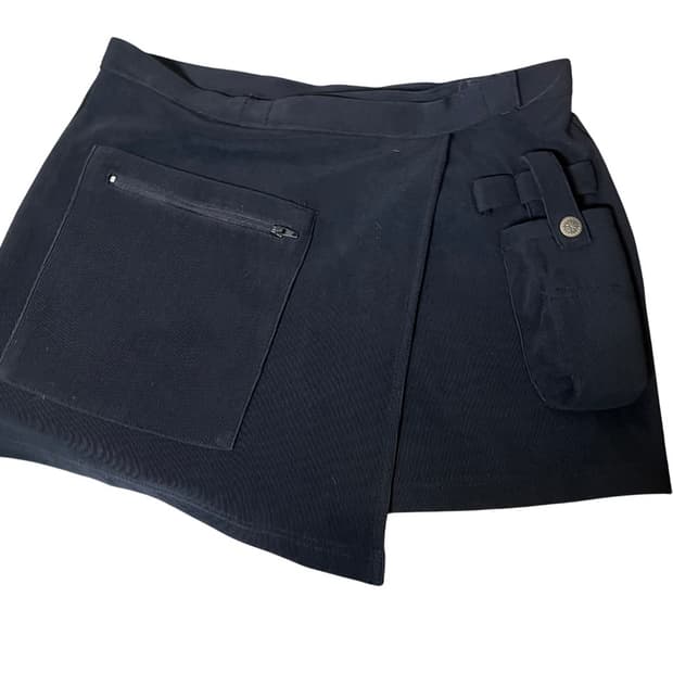 미니 레이어드 스커트 블랙 y2k 갸루 펑크