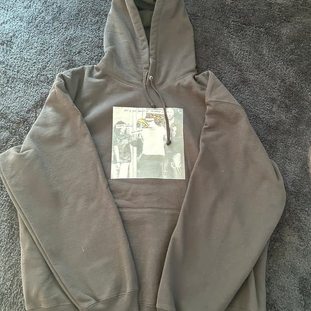 슈프림 안티히어로 후드 스웨트셔츠 블랙 - 25FW