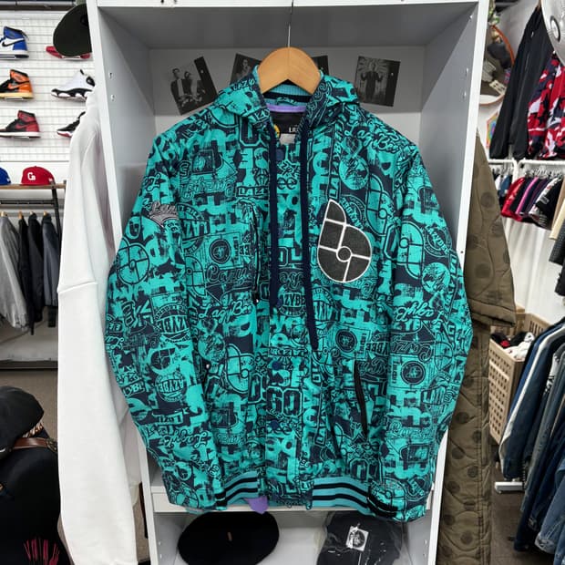 (L) 레이지비 올오버 프린팅 올드스쿨 스키 점퍼