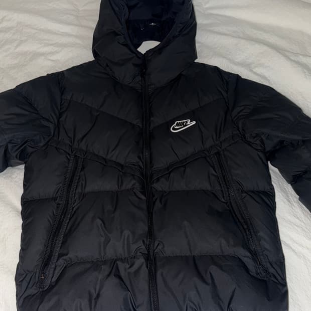 나이키 숏패딩