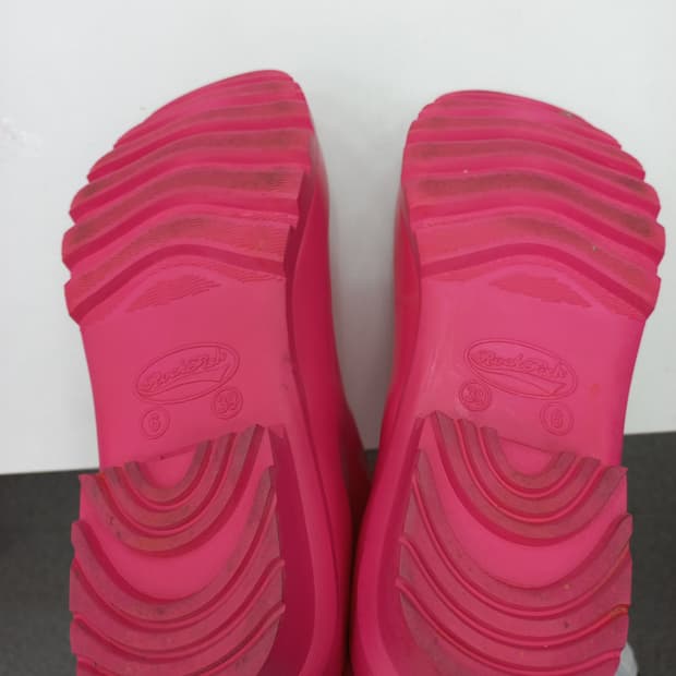 락피쉬 레인부츠 핑크 245mm