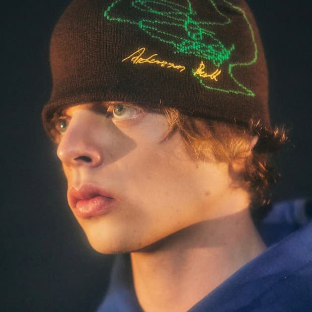 앤더슨벨 / 유니섹스 앤더슨 엠브로이더리 자카드 비니 / OS