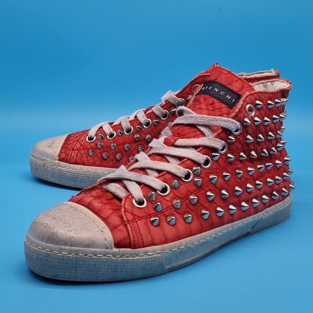 h 젠치 빈티지 남성하이탑 실사이즈 265