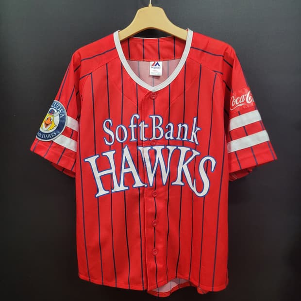 MAJESTIC 마제스틱 SOFTBANK HAWKS 소프트뱅크 호크스 
