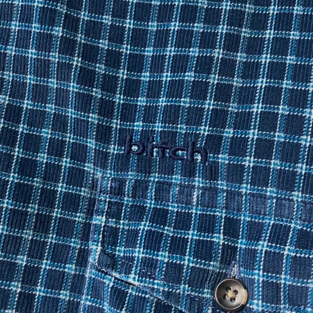 90s 비치 스케이트보드 플레이드 셔츠