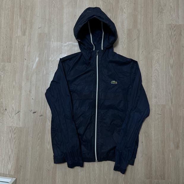 라코스테 로고 와펜 바람막이 자켓 48 