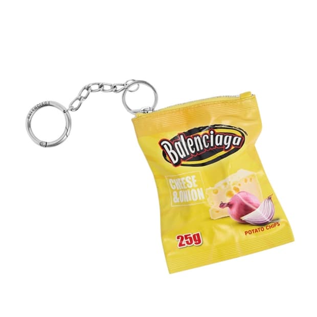 발렌시아가 옐로우 칩스 키링