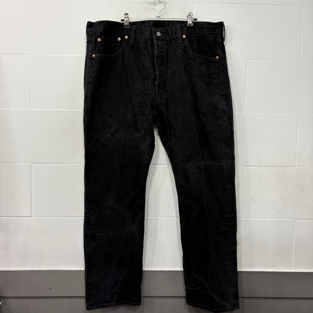 리바이스 501 오리지널 블랙 진