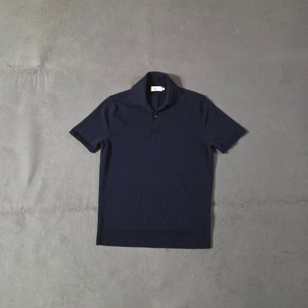 맨온더분 pk 폴로 반팔 니트 S 다크네이비
